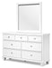 Fortman Dresser and Mirror - American Home Express Outlet (San Antonio, TX)