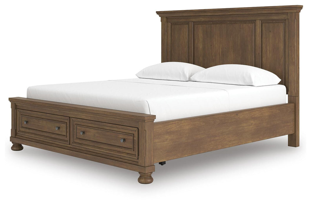 Feddinger Panel Storage Bed - American Home Express Outlet (San Antonio, TX)