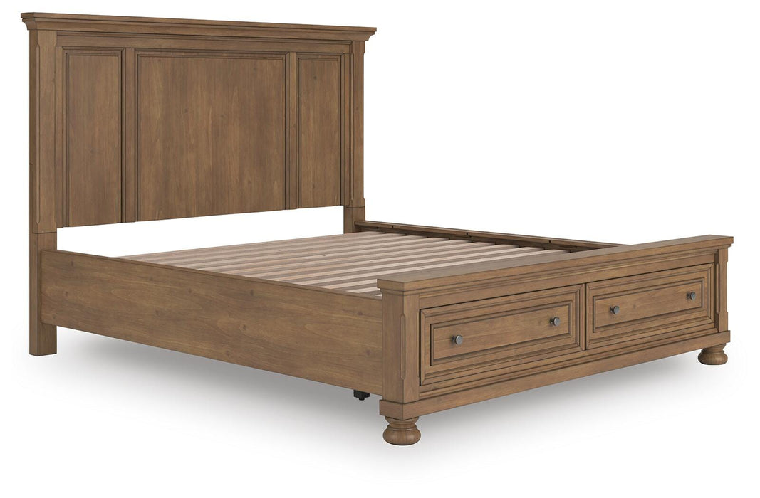 Feddinger Panel Storage Bed - American Home Express Outlet (San Antonio, TX)