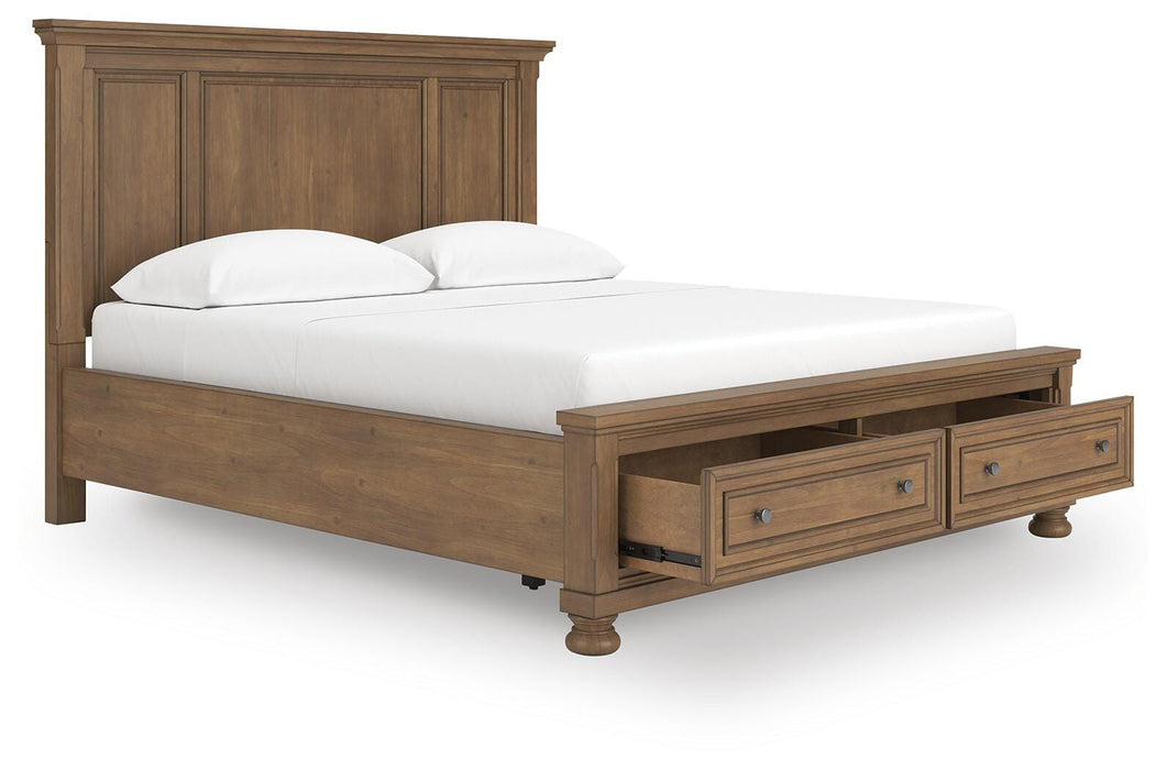 Feddinger Panel Storage Bed - American Home Express Outlet (San Antonio, TX)