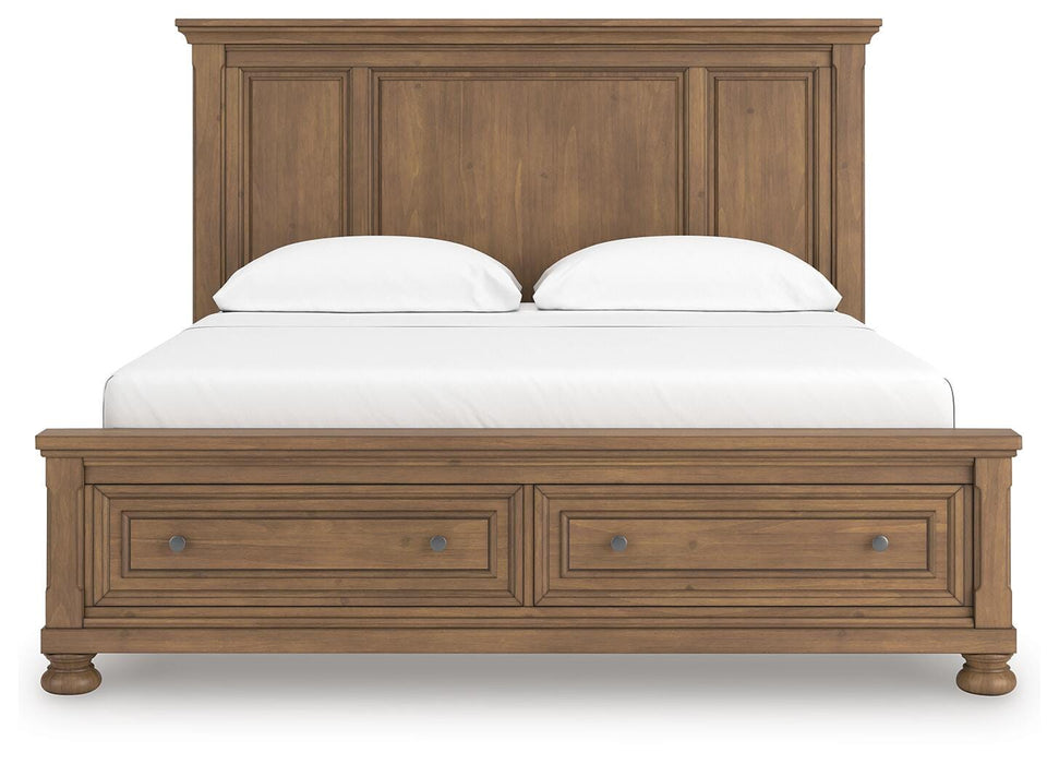 Feddinger Panel Storage Bed - American Home Express Outlet (San Antonio, TX)