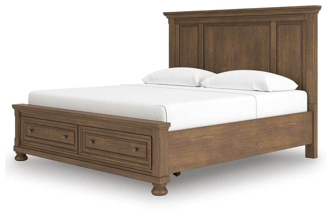 Feddinger Panel Storage Bed - American Home Express Outlet (San Antonio, TX)