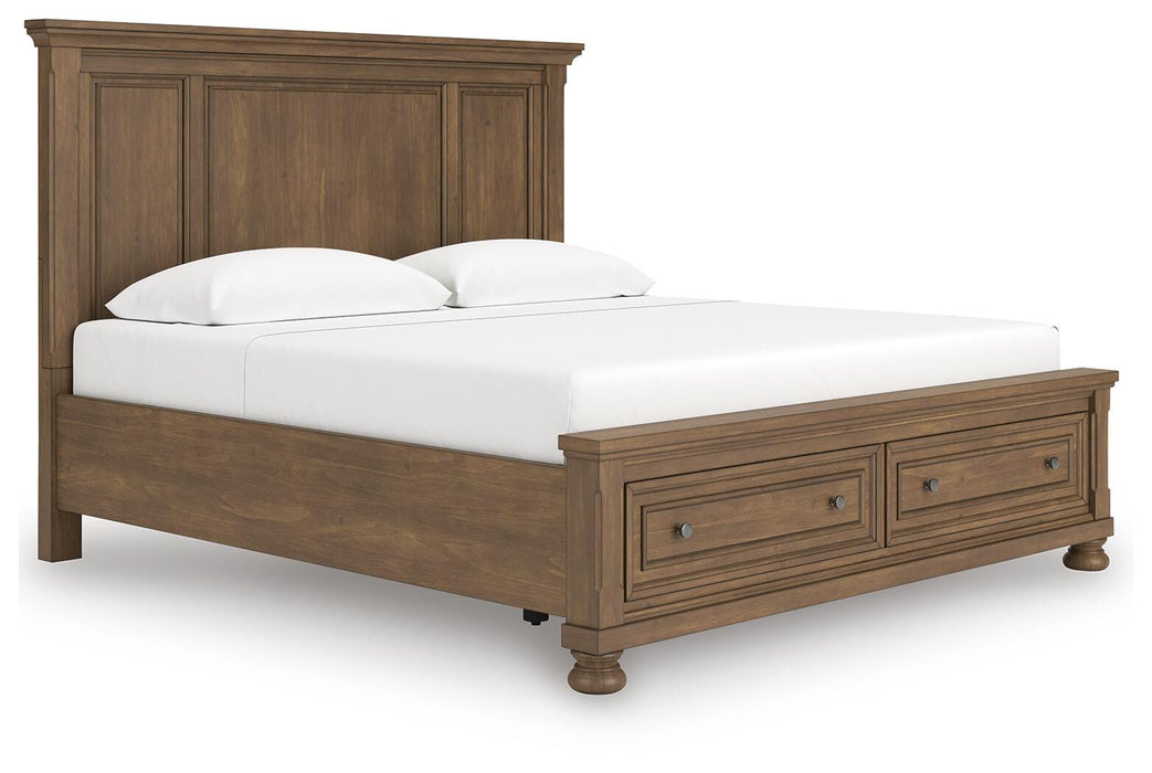 Feddinger Panel Storage Bed - American Home Express Outlet (San Antonio, TX)