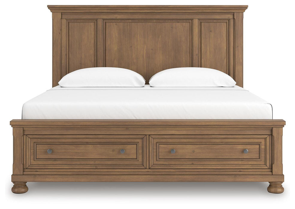 Feddinger Panel Storage Bed - American Home Express Outlet (San Antonio, TX)