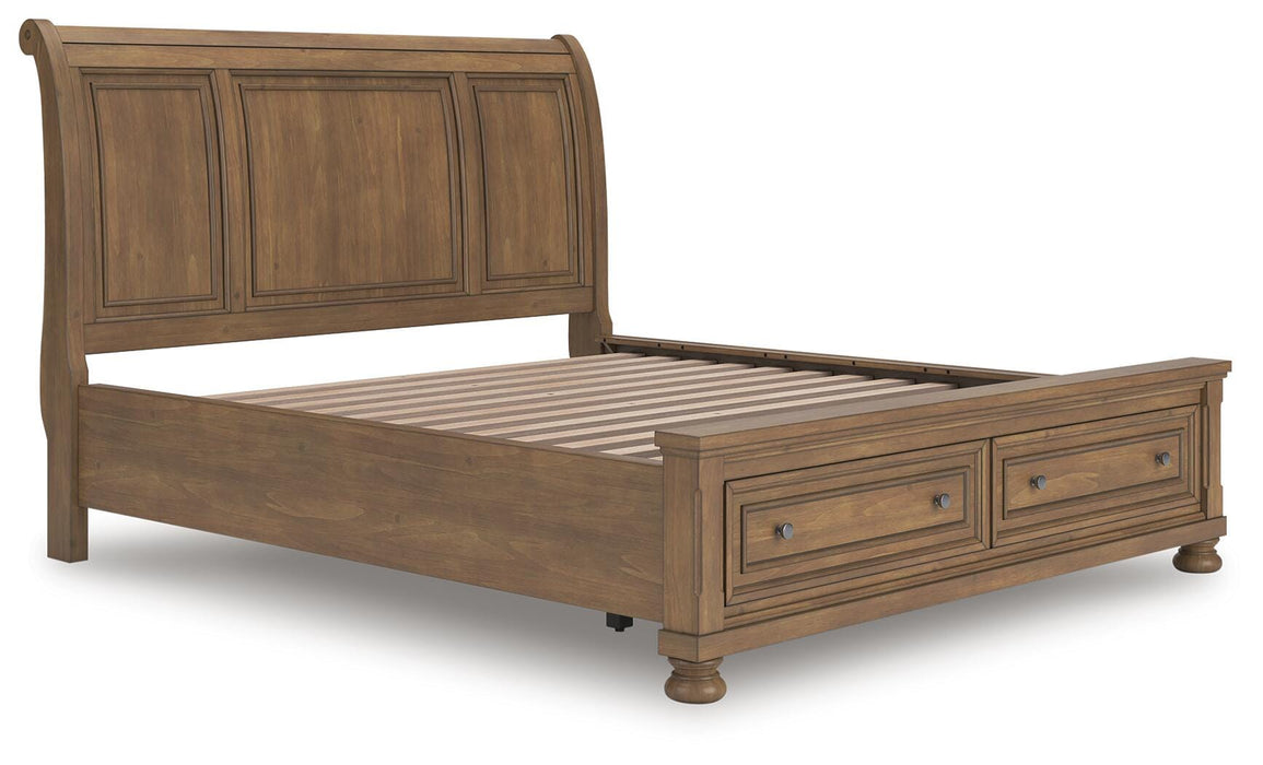 Feddinger Panel Storage Bed - American Home Express Outlet (San Antonio, TX)