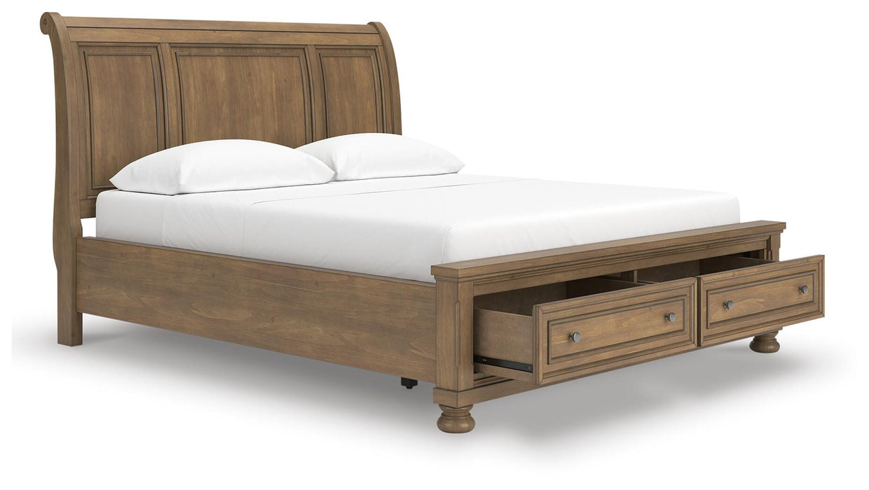 Feddinger Panel Storage Bed - American Home Express Outlet (San Antonio, TX)