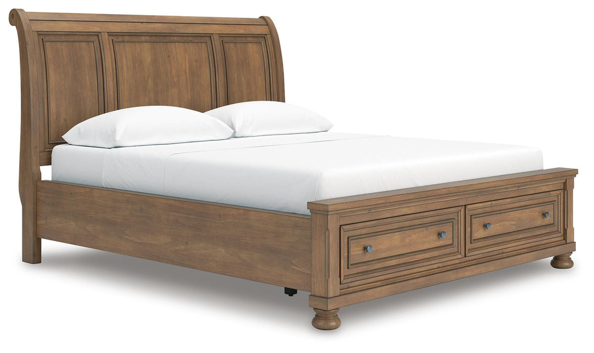 Feddinger Panel Storage Bed - American Home Express Outlet (San Antonio, TX)
