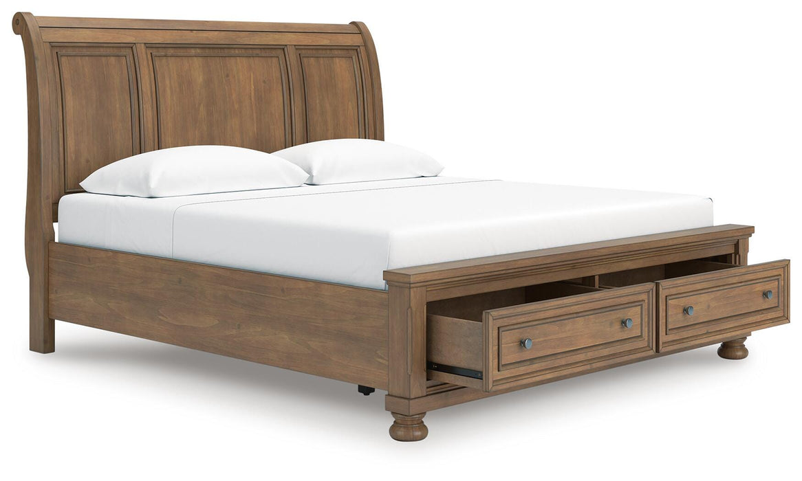Feddinger Panel Storage Bed - American Home Express Outlet (San Antonio, TX)