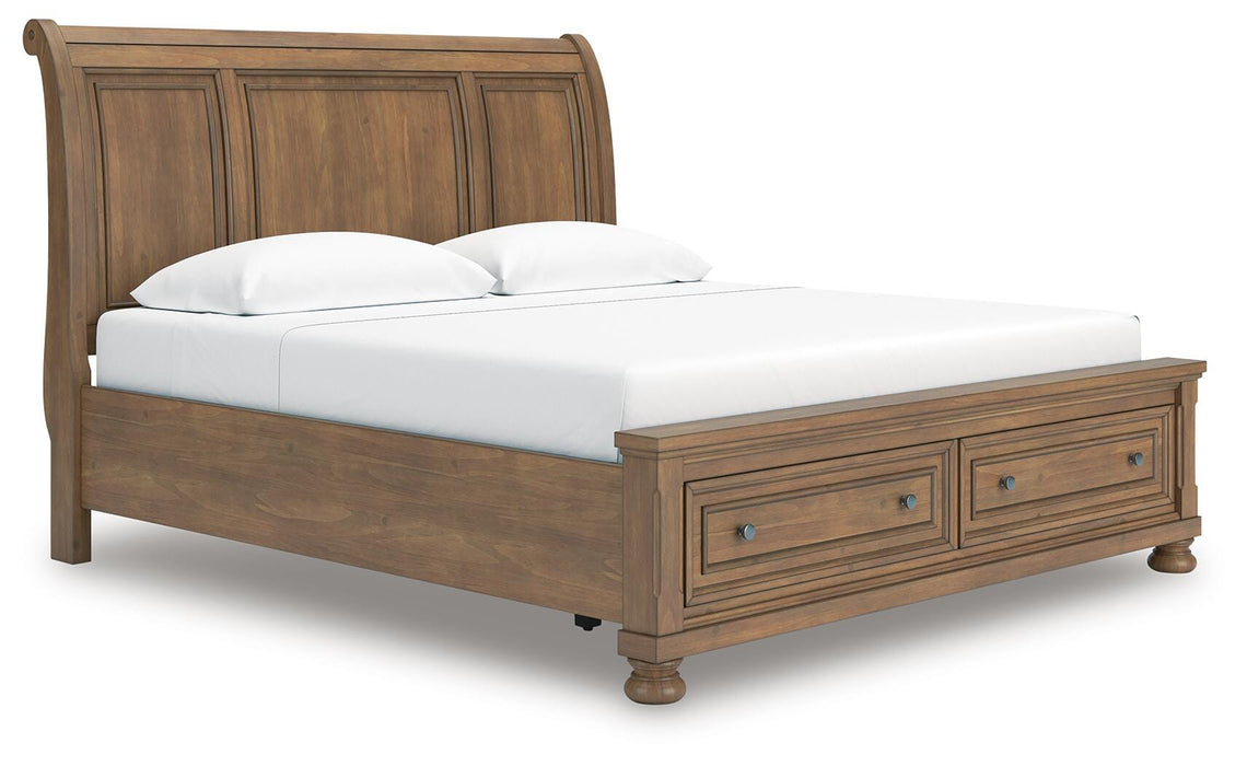Feddinger Panel Storage Bed - American Home Express Outlet (San Antonio, TX)