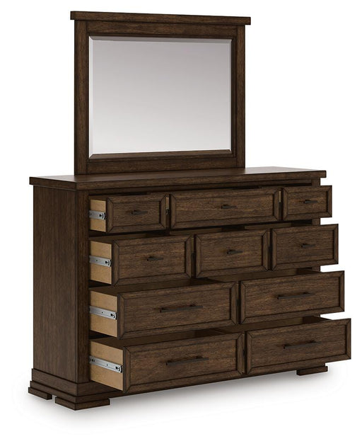 Taffenbrook Dresser and Mirror - American Home Express Outlet (San Antonio, TX)