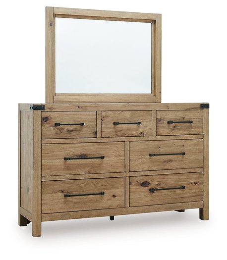 Ridgester Dresser and Mirror - American Home Express Outlet (San Antonio, TX)