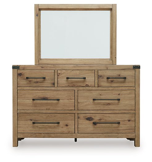Ridgester Dresser and Mirror - American Home Express Outlet (San Antonio, TX)