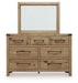 Ridgester Dresser and Mirror - American Home Express Outlet (San Antonio, TX)
