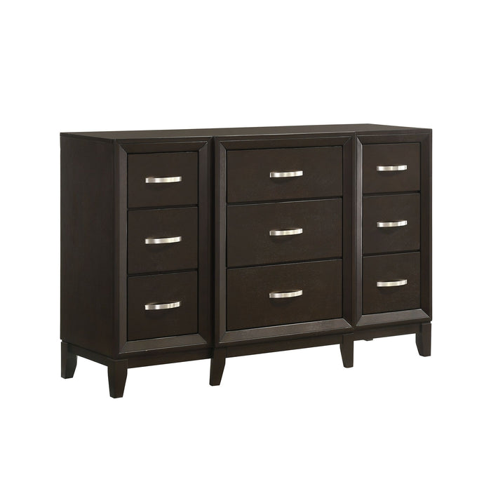 Beaumont 9-Drawer Dresser in Merlot - American Home Express Outlet (San Antonio, TX)