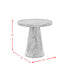 Bellini Round Occasional End Table Complete in Grey - American Home Express Outlet (San Antonio, TX)
