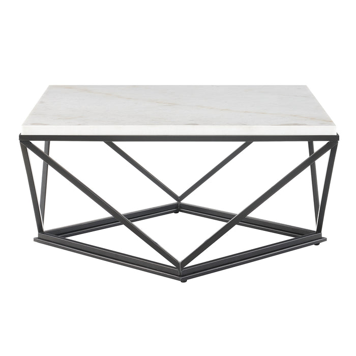 Riko Coffee Table W/ Metal Leg - American Home Express Outlet (San Antonio, TX)