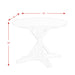Callista Round Standard Height 5PC Dining Set-Table and Four Chairs - American Home Express Outlet (San Antonio, TX)