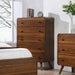 Robyn 5-drawer Chest Dark Walnut - American Home Express Outlet (San Antonio, TX)