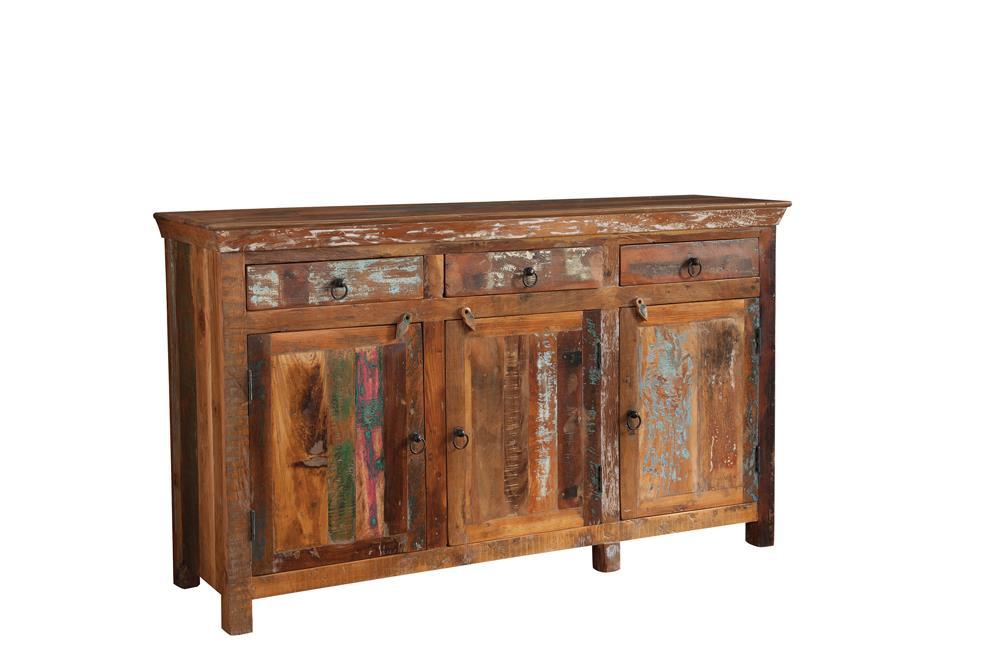 Harper 4-drawer Accent Cabinet Reclaimed Wood - American Home Express Outlet (San Antonio, TX)