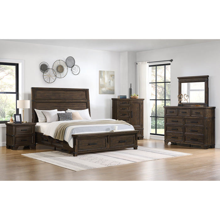 Colorado City 6-Drawer Door Chest in Charcoal - American Home Express Outlet (San Antonio, TX)