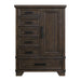 Colorado City 6-Drawer Door Chest in Charcoal - American Home Express Outlet (San Antonio, TX)