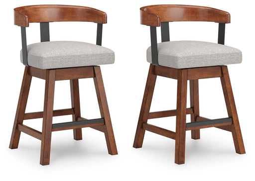 Ralene Counter Height Barstool (Set of 2) - American Home Express Outlet (San Antonio, TX)