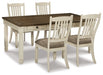 Bolanburg Dining Set - American Home Express Outlet (San Antonio, TX)