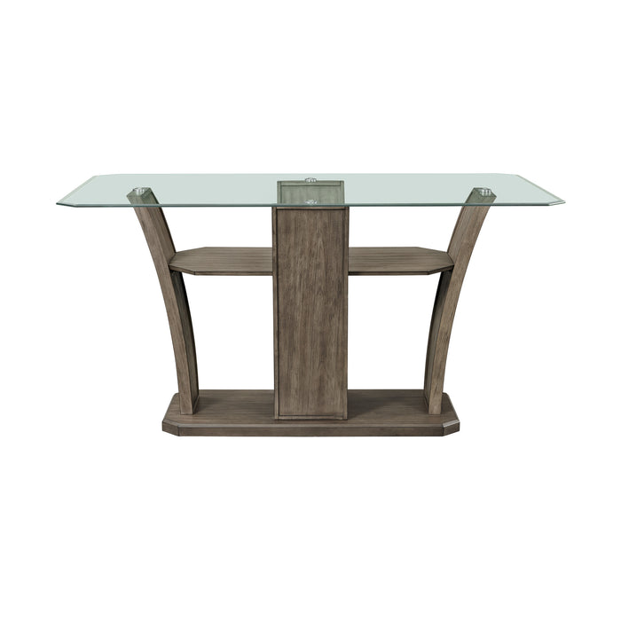 Dapper Grey Rectangular Counter Table - American Home Express Outlet (San Antonio, TX)