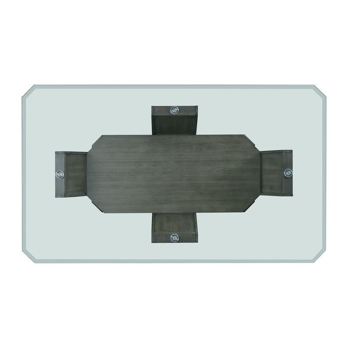 Dapper Grey Rectangular Dining Table