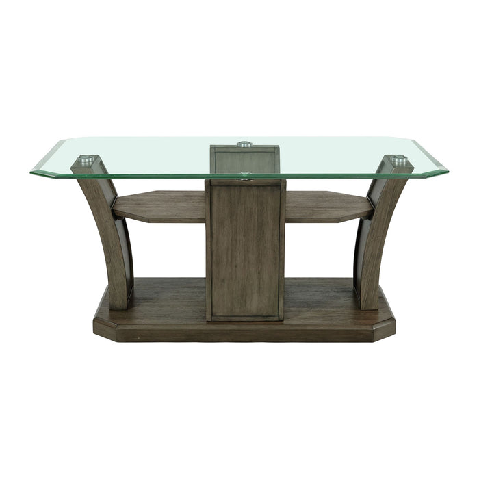 Dapper Rectangular Coffee Table Grey - American Home Express Outlet (San Antonio, TX)
