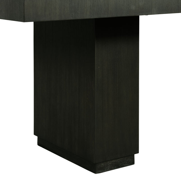Donovan Rectangular Standard Height Dining Table in Black - American Home Express Outlet (San Antonio, TX)