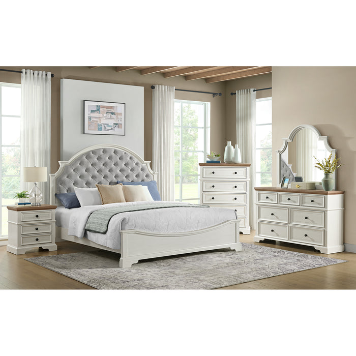 Eastwood Youth UPH Bed in Off-White - American Home Express Outlet (San Antonio, TX)