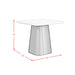 Edison End Table in White and Black - American Home Express Outlet (San Antonio, TX)
