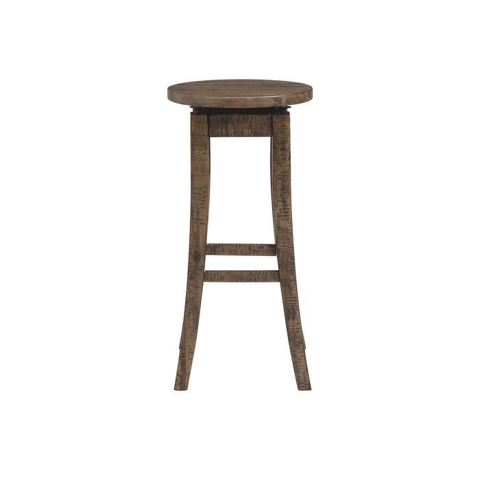 Finn 30" Swivel Backless Bar Stool of 2