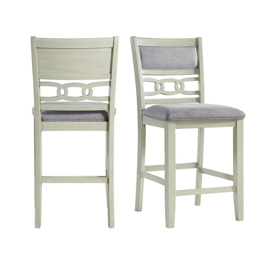 Amherst Counter Height Side Chair Set in Bisque of 2 image