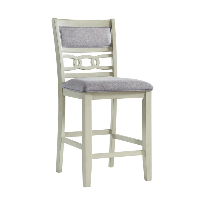 Amherst Counter Height Side Chair Set in Bisque of 2