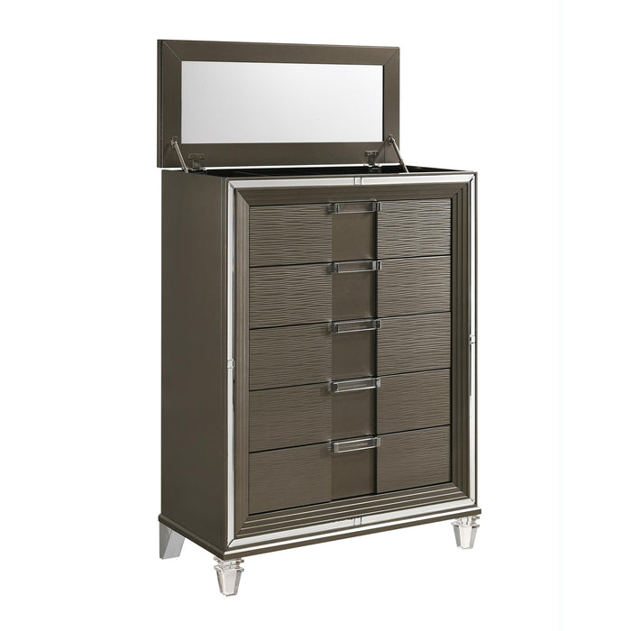 Twenty Nine 5-Drawer Flip-Top Chest