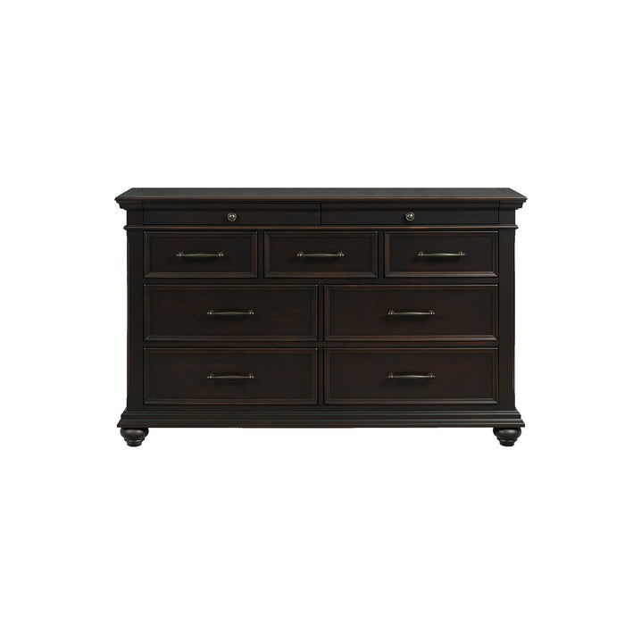 Slater 9-Drawer Dresser in Black