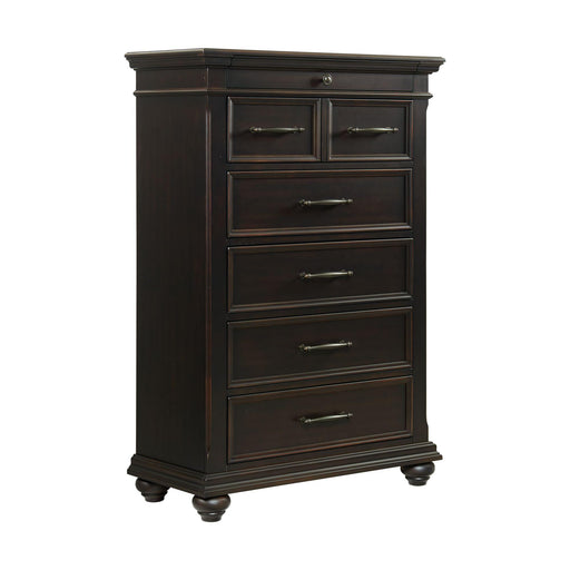 Slater 6-Drawer Chest in Black image