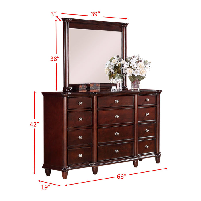 Hamilton Dresser & Mirror Set