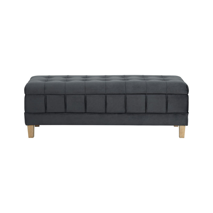 Crosby Tufted Storage Ottoman