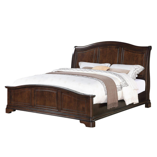 Cameron Cherry King Panel Bed image