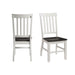 Kayla Two Tone Side Chair Set of 2 image