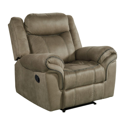 Sorrento Glider Recliner in T101 Brown - American Home Express Outlet (San Antonio, TX)