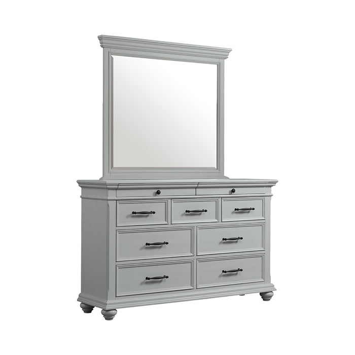 Slater 9-Drawer Dressser with Mirror