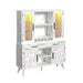 Rogen Rustic Buffet & Hutch with LED in Rustic White - American Home Express Outlet (San Antonio, TX)