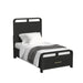 Ridgemont Storage Bed in Black with Grain - American Home Express Outlet (San Antonio, TX)