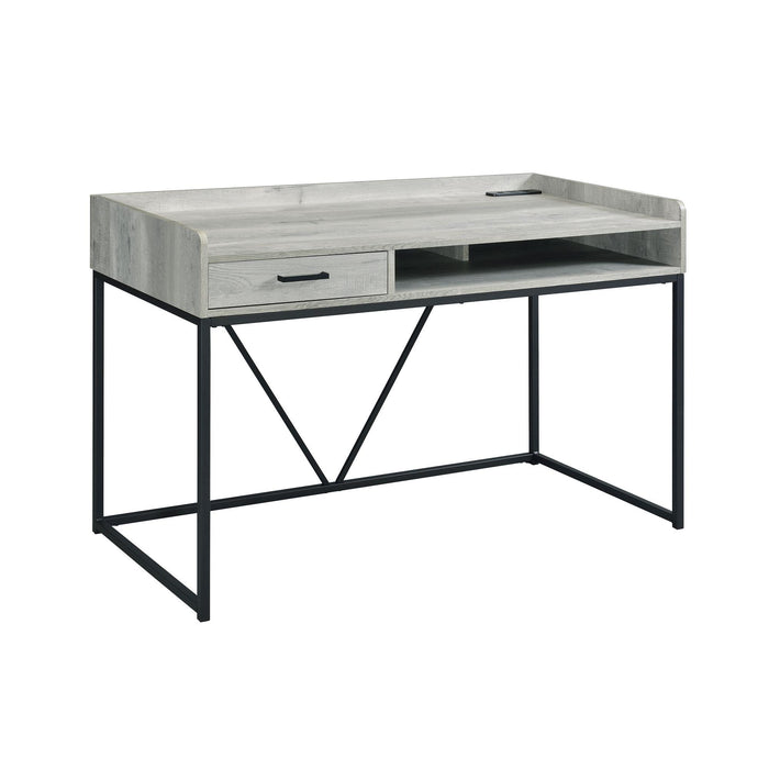 Preston Desk - Grey - American Home Express Outlet (San Antonio, TX)