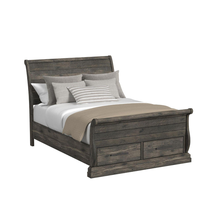 Park Ridge Sleigh Storage Bed - American Home Express Outlet (San Antonio, TX)