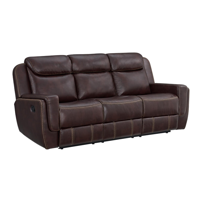 Panther 2PC Living Room Set in Neono Brown-Sofa & Loveseat
